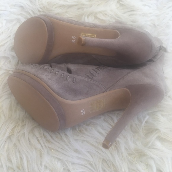Jeffrey Campbell X Free People suede booties - Picture 3 of 6